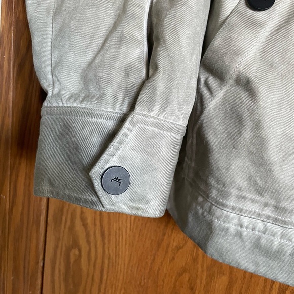 A Cold Wall Painted Gray Fade Out Field Jacket Men's Size Large New See Descrip. - Picture 7 of 16